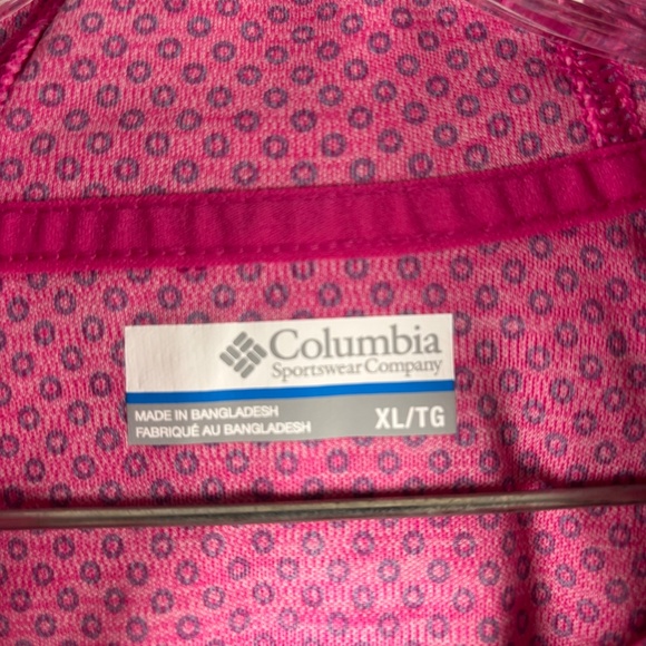 Columbia, Omni‎ Freeze, Pink Long Sleeve, Hoodie, Women's Size XL, Athleisure - Picture 4 of 12